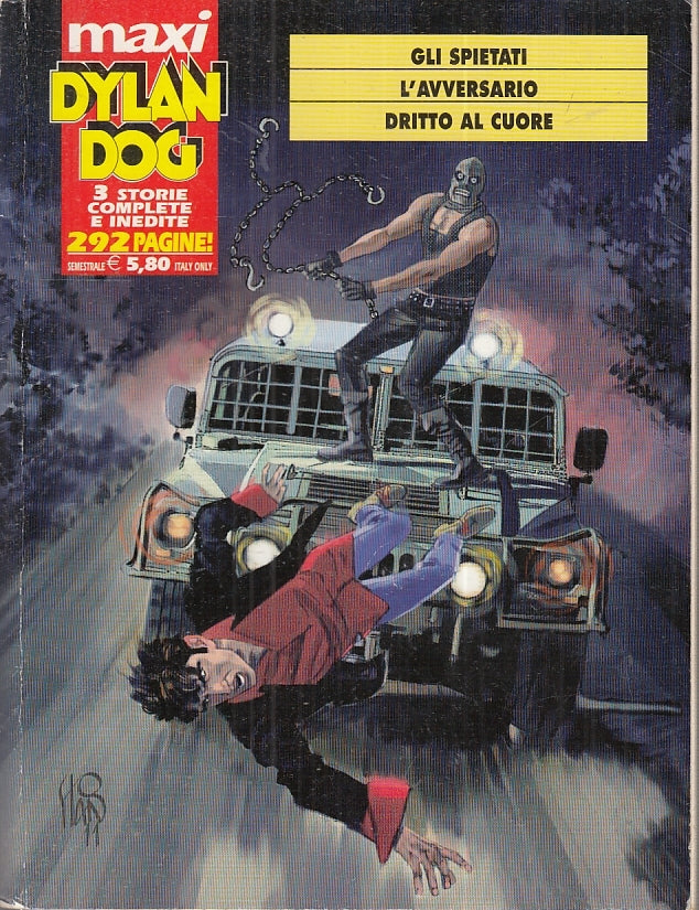 FB- DYLAN DOG MAXI N.16 GLI SPIETATI L'AVVERSARIO -- BONELLI - 2012 - B - TBX