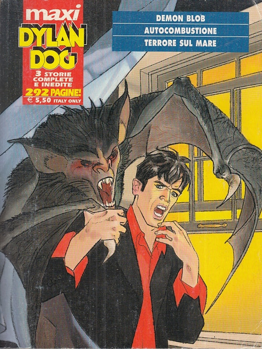 FB- DYLAN DOG MAXI N.8 DEMON BLOB AUTOCOMBUSTIONE -- BONELLI - 2005 - B - TBX