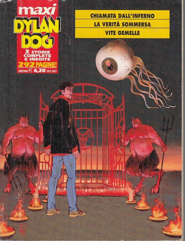 FB- DYLAN DOG MAXI N.17 CHIAMATA DALL'INFERNO -- BONELLI - 2012 - B - TBX