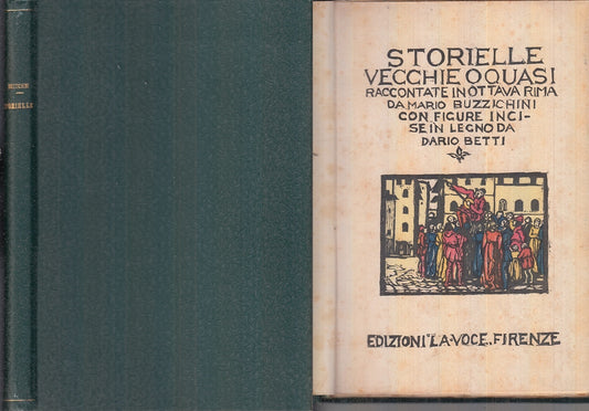 STORIELLE VECCHIE DARIO BETTI - DARIO BUZZICHINI- LA VOCE--- 1925- C- XFS101