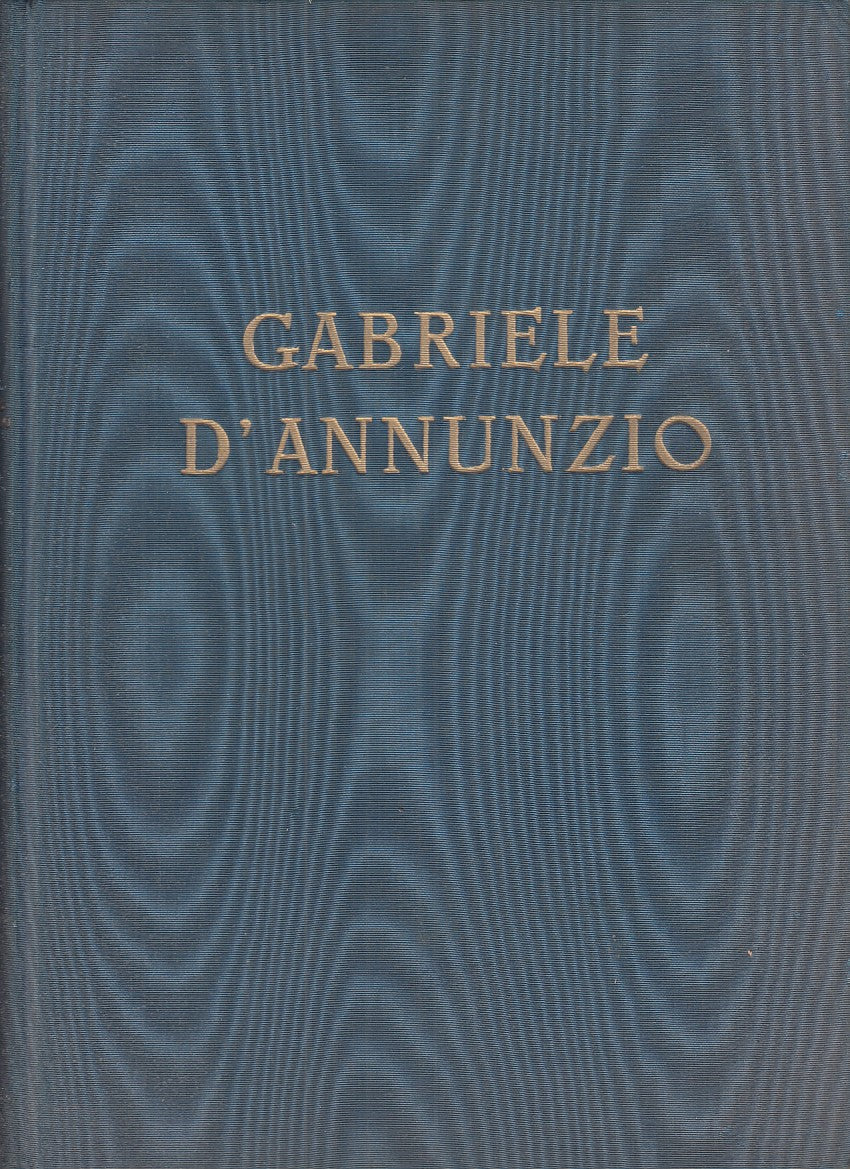 LZ- GABRIELE D'ANNUNZIO -- ISTITUTO DIVULGAZIONE DANNUNZIANA --- 1950- C- XFS100