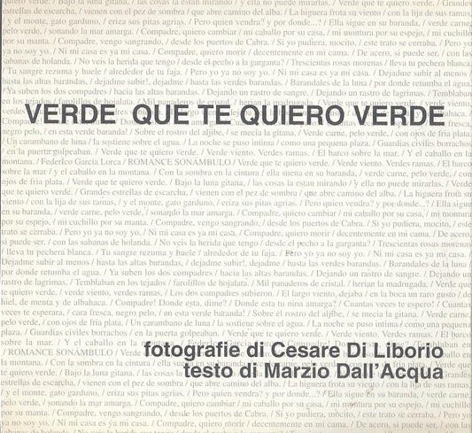 LZ- VERDE QUE TE QUIERO VERDE - DALL'ACQUA - MONTECHIARUGOLO --- 2000- B- WPR319