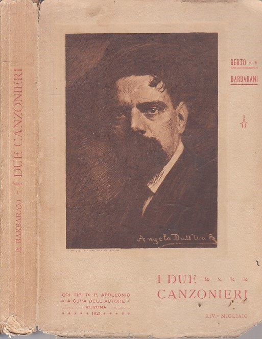 I DUE CANZONIERI - RENATO BARBARINI - VERONA --- 1921 - B - ZFS74
