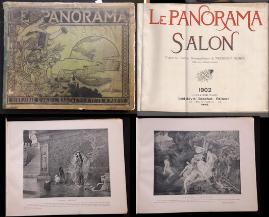 LT- LE PANORAMA SALON FOTOGRAFIE NEURDEIN FRER-- BASCHET PARIS--- 1902- C-YFS560