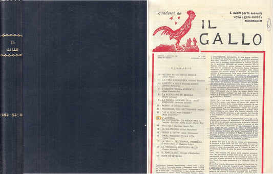 LZ- IL GALLO 1982 1983 1984  RACCOLTA -- GENOVA --- 1984 - C - YFS810