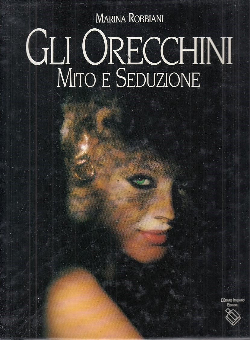 LT- ORECCHINI MITO E SEDUZIONE - ROBBIANI - ORAFO ITALIANO--- 1991 - CS - YFS810
