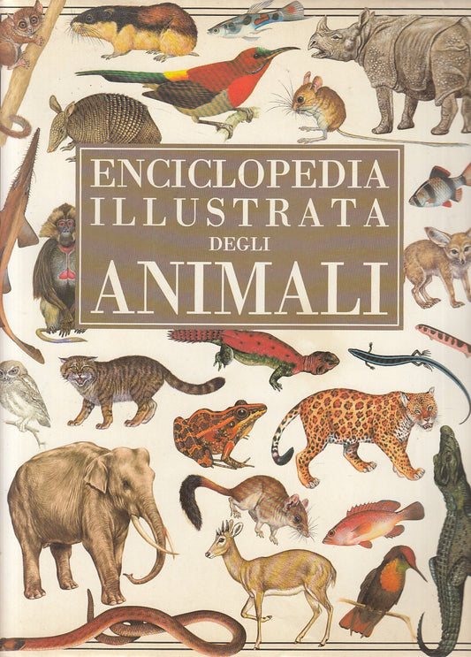 LZ- ENCICLOPEDIA ILLUSTRATA DEGLI ANIMALI -- CLUB -- 1a ED. - 1990 - CS - YFS806