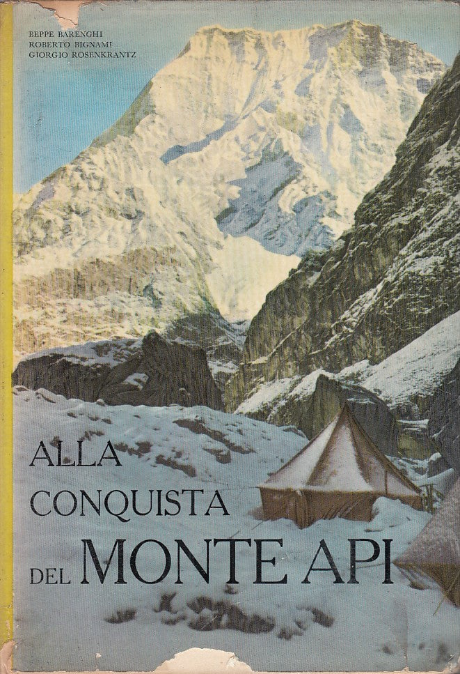 LV- ALLA CONQUISTA DEL MONTE API - ROSENKRANZ - CESCHINA --- 1955 - CS - YDS283