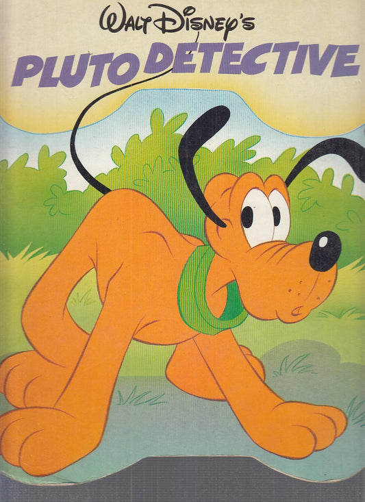 LB- PLUTO DETECTIVE -- WALT DISNEY COMPANY ITALIA --- 1991 - C - YDS235
