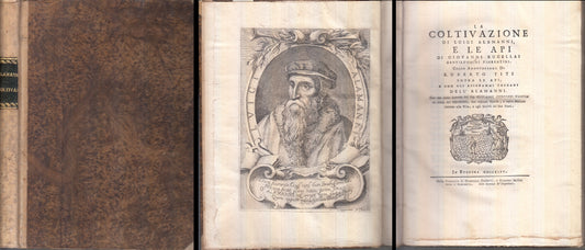 LH- LA COLTIVAZIONE LE API SETTECENTINA - ALAMANNI RUCELLAI ---- 1746- C- XFS152