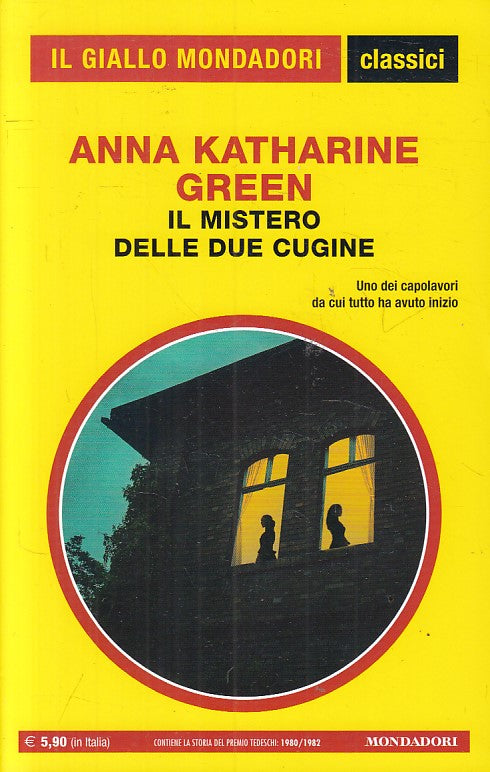 LN2- GIALLI MONDADORI CLASSICI N.1440 IL MISTERO DELLE DUE CUGINE- GREEN- B- XFS