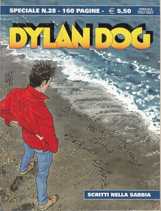 FB- DYLAN DOG SPECIALE N.28 SCRITTI NELLA SABBIA -- BONELLI - 2014 - B - TBX