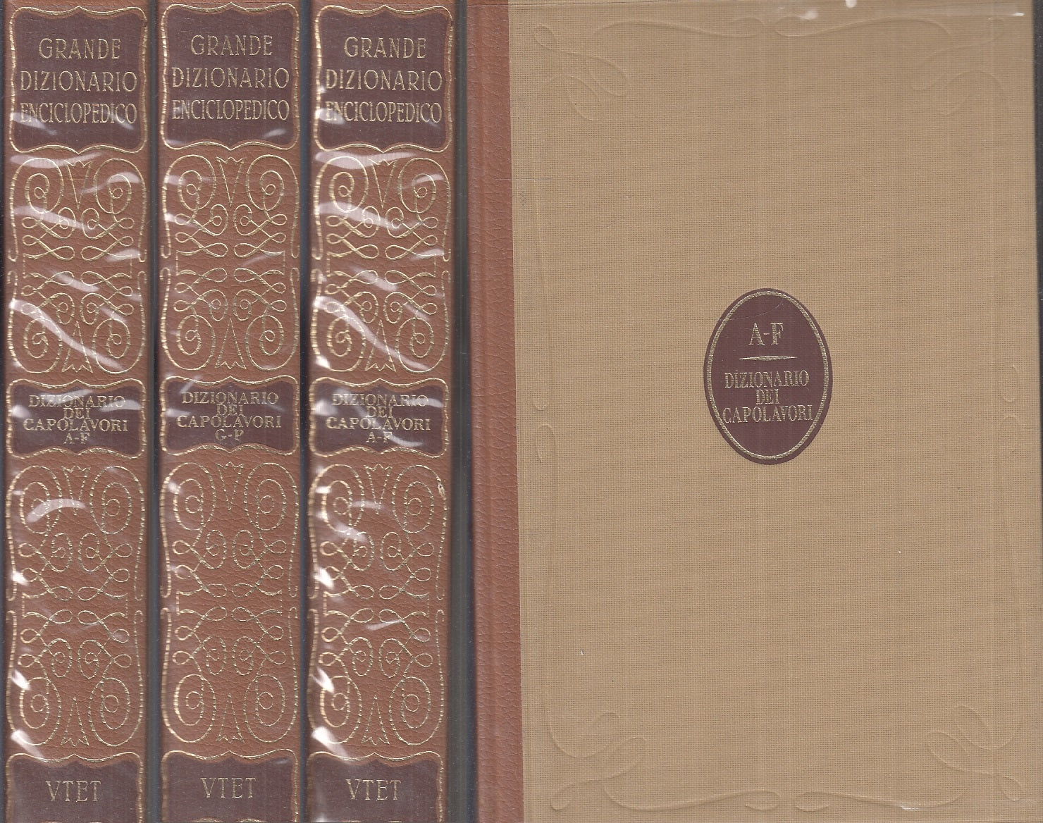 LZ- DIZIONARIO DEI CAPOLAVORI 3 VOLUMI -- UTET --- 2004 - CS - ZFS319