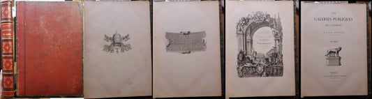 LT- LES GALERIES PUBLIQUES DE L'EUROPE ROME - ARMENGAUD - CLAYE --- 1856- C- ZFS