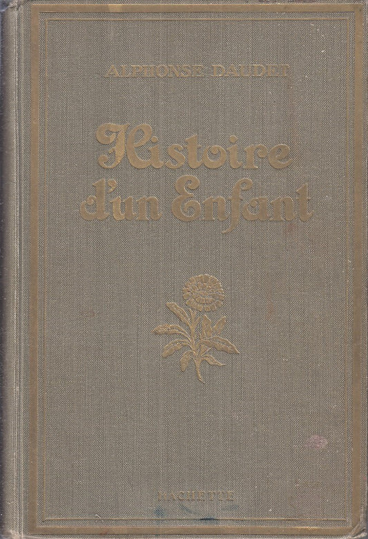 HISTOIRE D'UN ENFANT. LE PETIT CHOSE - DAUDET - HACHETTE --- 1924- C- ZFS588