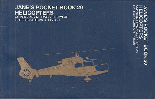 LZ- JANE'S POCKET BOOK 20 HELICOPTERS - TAYLOR - MACDONALD--- 1978 - B - ZFS451H