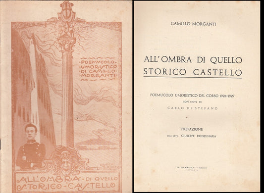 OMBRA DI QUELLO STORICO CASTELLO- MORGANTI - TIPOGRAFIA--- 1954 - S - YFS190