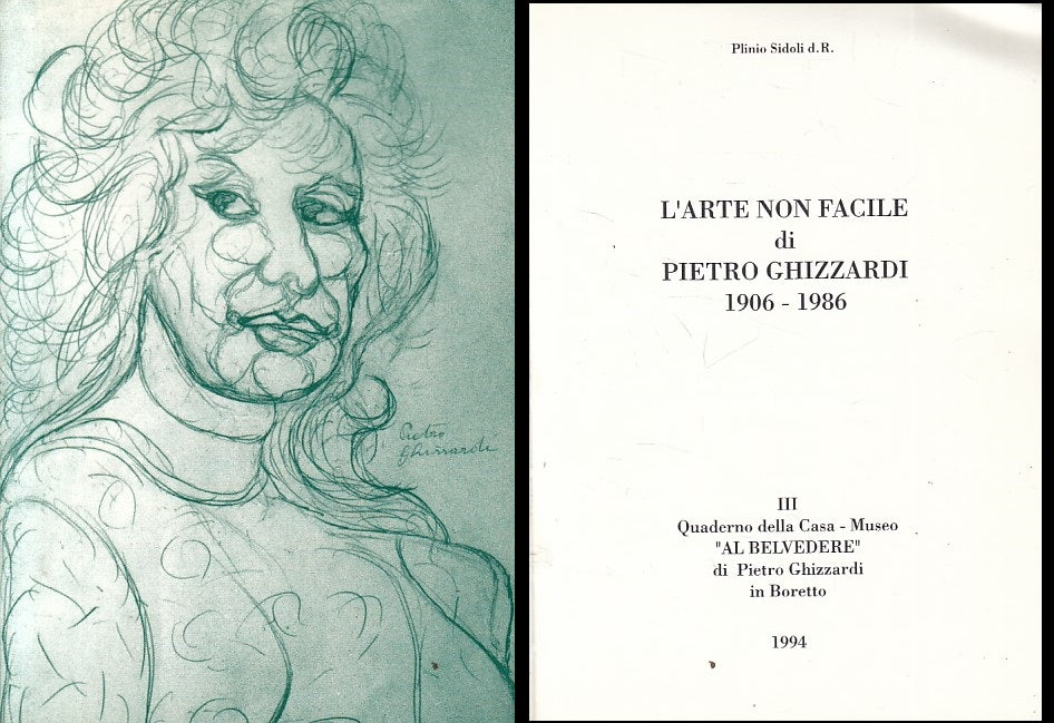 LT- L'ARTE NON FACILE DI PIETRO GHIZZARDI 1906/86-- BORETTO--- 1994 - B - YFS190