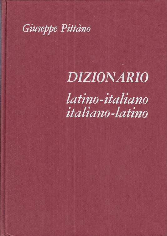 LZ- DIZIONARIO LATINO/ITALIANO ITALIANO/LATINO -- MONDADORI --- 1966 - C- ZDS319