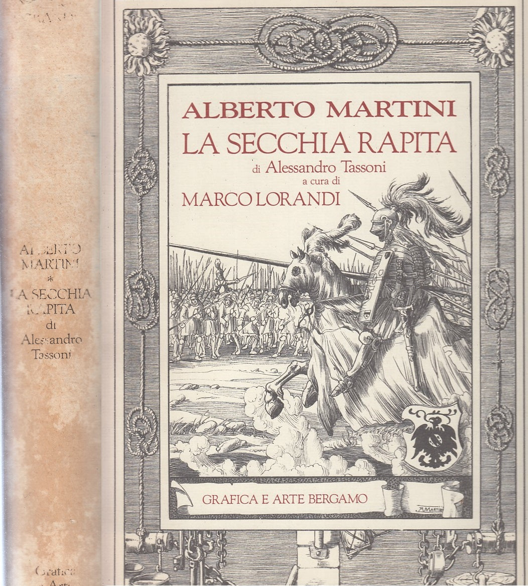 LN- LA SECCHIA RAPITA - TASSONI - GRAFICA E ARTE BERGAMO --- 1988 - CS - YFS832