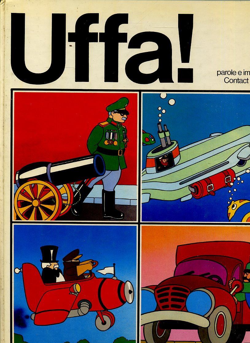 FV- IL LIBRO DEGLI UFFA! - CONTACT STUDIO - AMZ EDITRICE - 1a ED. 1977 - C - TBX