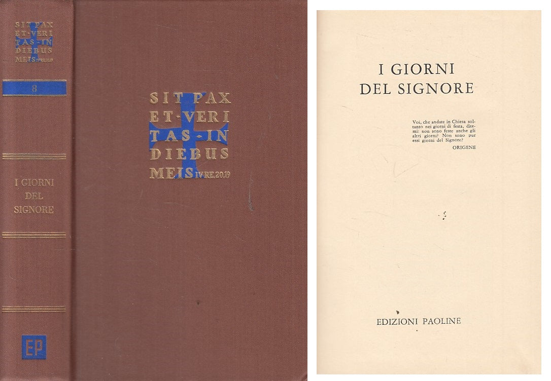 LD- I GIORNI DEL SIGNORE N.8 - AULETTA - PAOLINE --- 1961 - C - YFS12