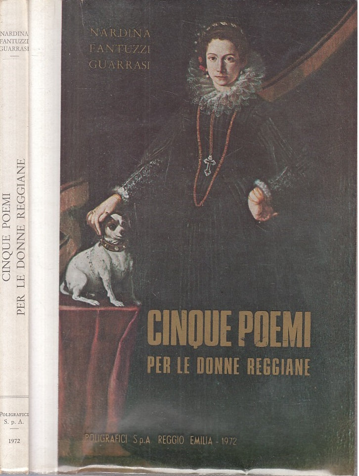 LN- CINQUE POEMI PER DONNE REGGIANE- GUARRASI- REGGIO EMILIA--- 1972 - BS - YFS2