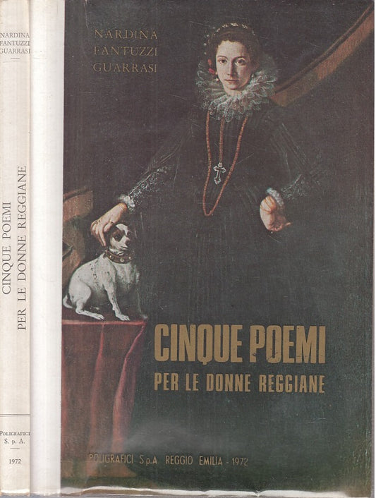 LN- CINQUE POEMI PER DONNE REGGIANE- GUARRASI- REGGIO EMILIA--- 1972 - BS - YFS2