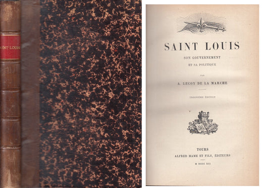LS- SAINT LOUIS SON GOUVERNEMENT - DE LA MARCHE - MAME --- 1891 - C - YFS337