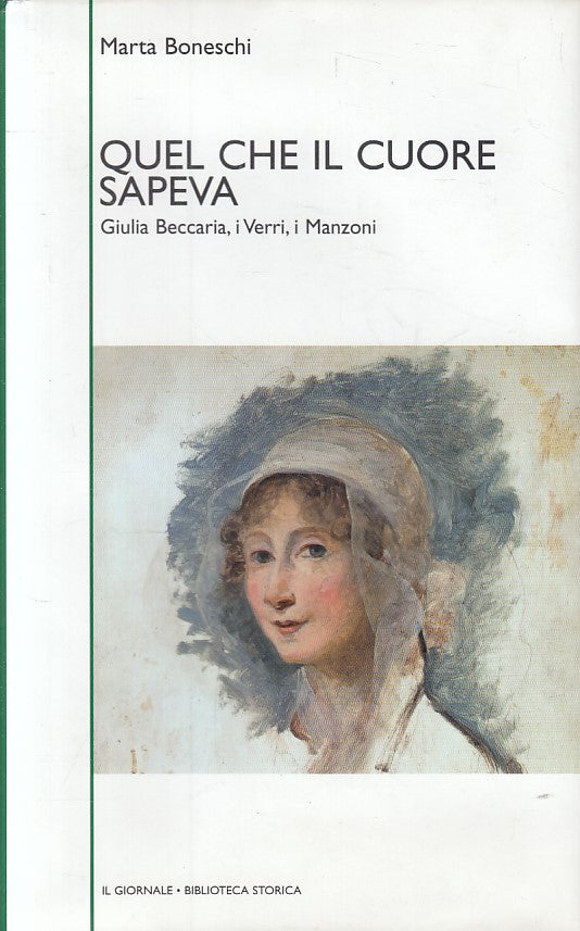 LS- QUEL CHE IL CUORE SAPEVA - BONESCHI - GIORNALE- STORICA-- 2004 - CS - YFS195