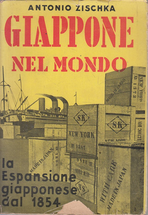 LS- GIAPPOME NEL MONDO ESPANSIONE - ZISCHKA - SANSONI --- 1935 - BS - ZFS620