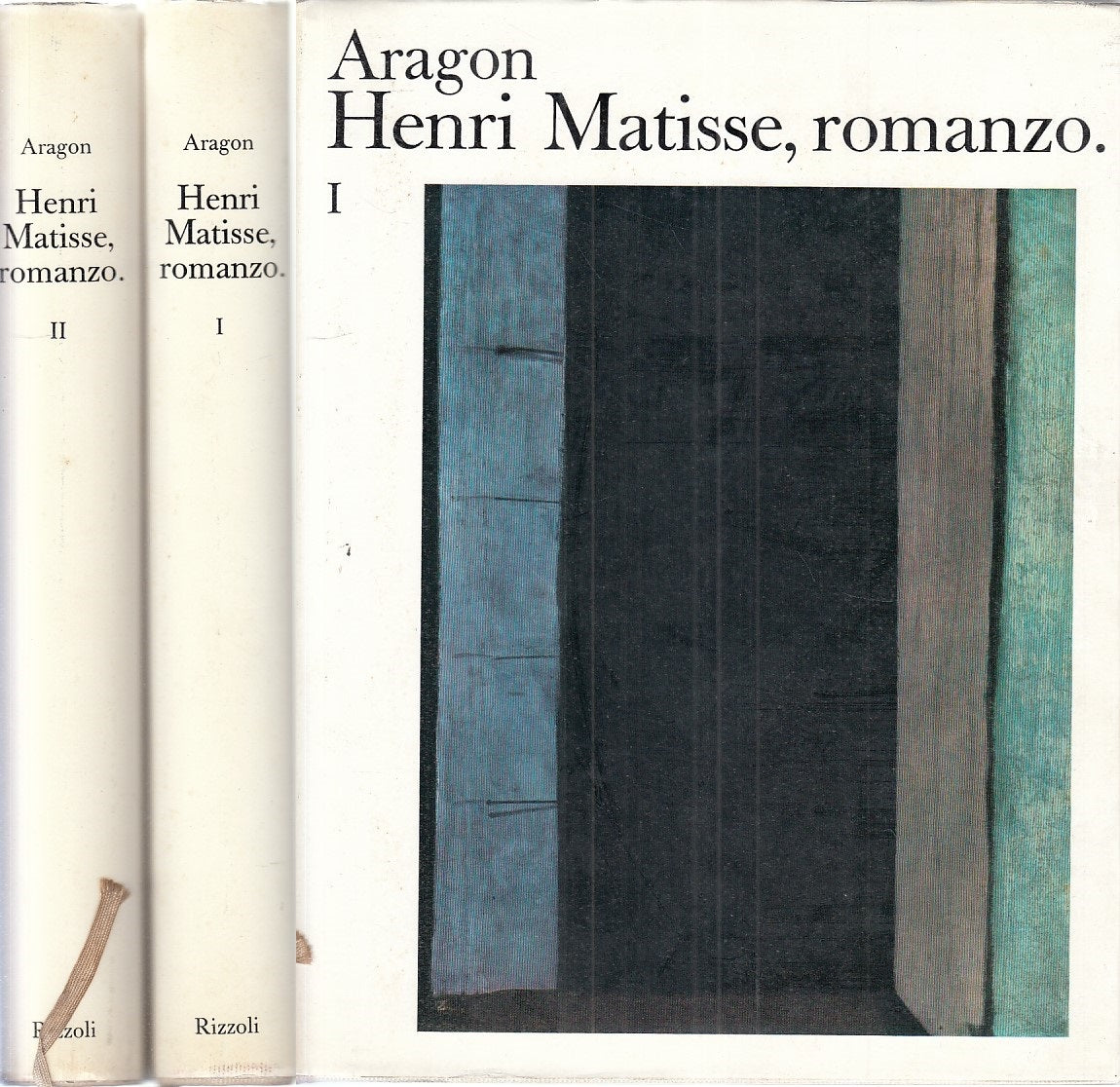 LT- HENRI MATISSE, ROMANZO VOL I E II - ARAGON - RIZZOLI --- 1971 - CS - YFS872
