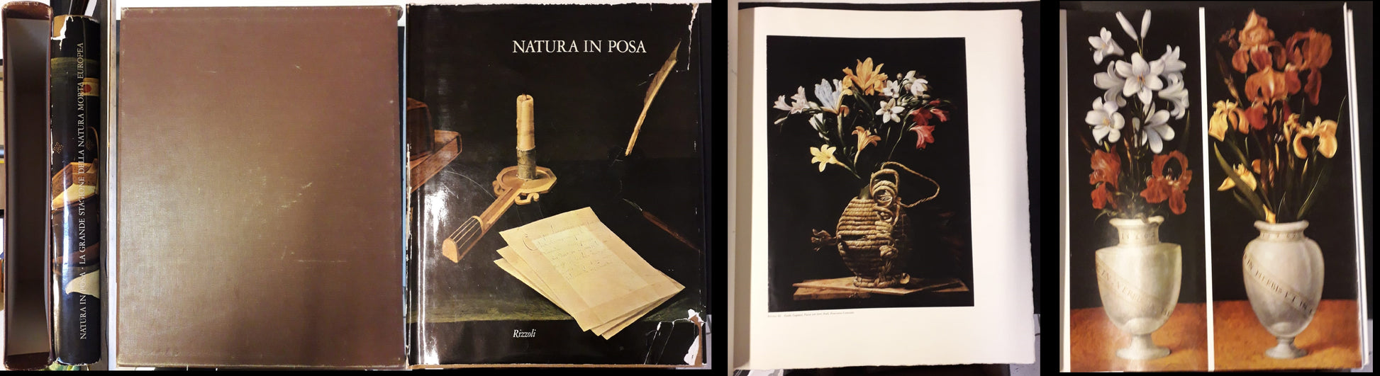 LT- NATURA IN POSA GRANDE STAGIONE NATURA MORTA EUROPEA-- RIZZOLI---1976- CS-ZFS
