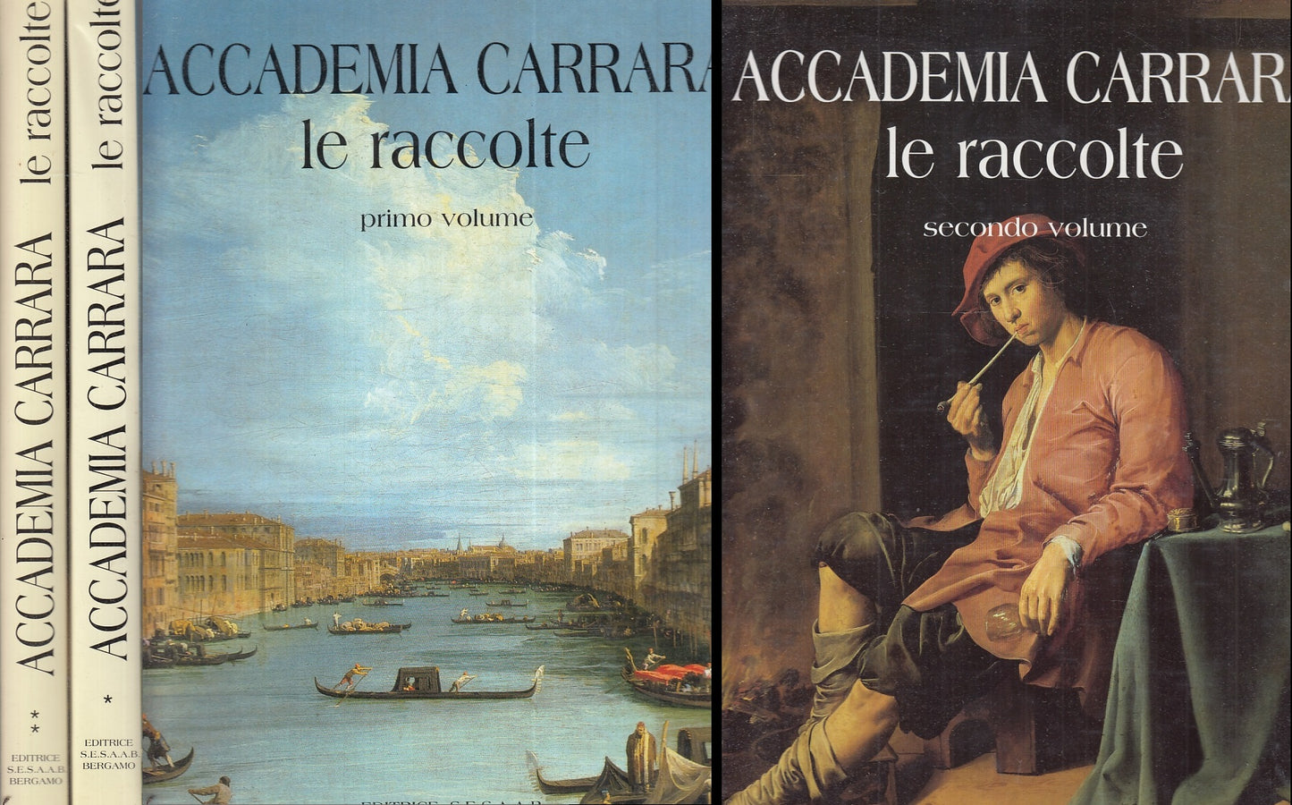 LT- ACCADEMIA CARRARA LE RACCOLTE 2 VOLUMI - RACANATI- SESAAB--- 1996- CS-YFS279