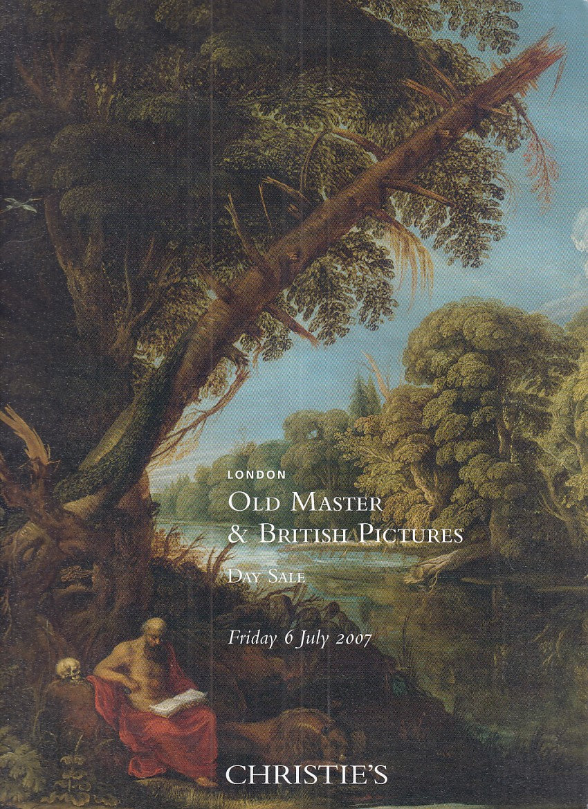 LT- CATALOGO: OLD MASTER & BRITISH PICTURES -- CHRISTIE'S --- 2007 - B - YFS875