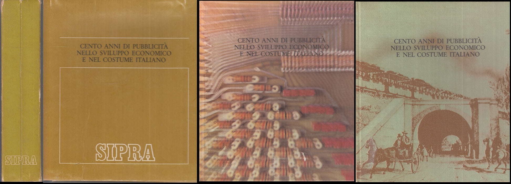 LZ- CENTO ANNI PUBBLICITA' SVILUPPO COSTUME ITALIANO -- SPIRA--- 1974- C- YFS879