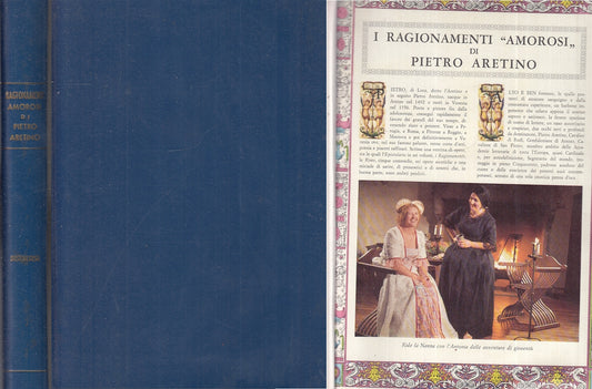 LZ- I RAGIONAMENTI AMOROSI DI PIETRO L'ARETINO -- VECCHIONI --- 1967 - C- YFS880