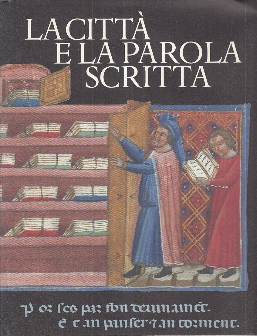 LS- CITTA' LA PAROLA SCRITTA -- SCHEIWILLER- CIVITAS EUROPAEA-- 1997- CS- YFS854
