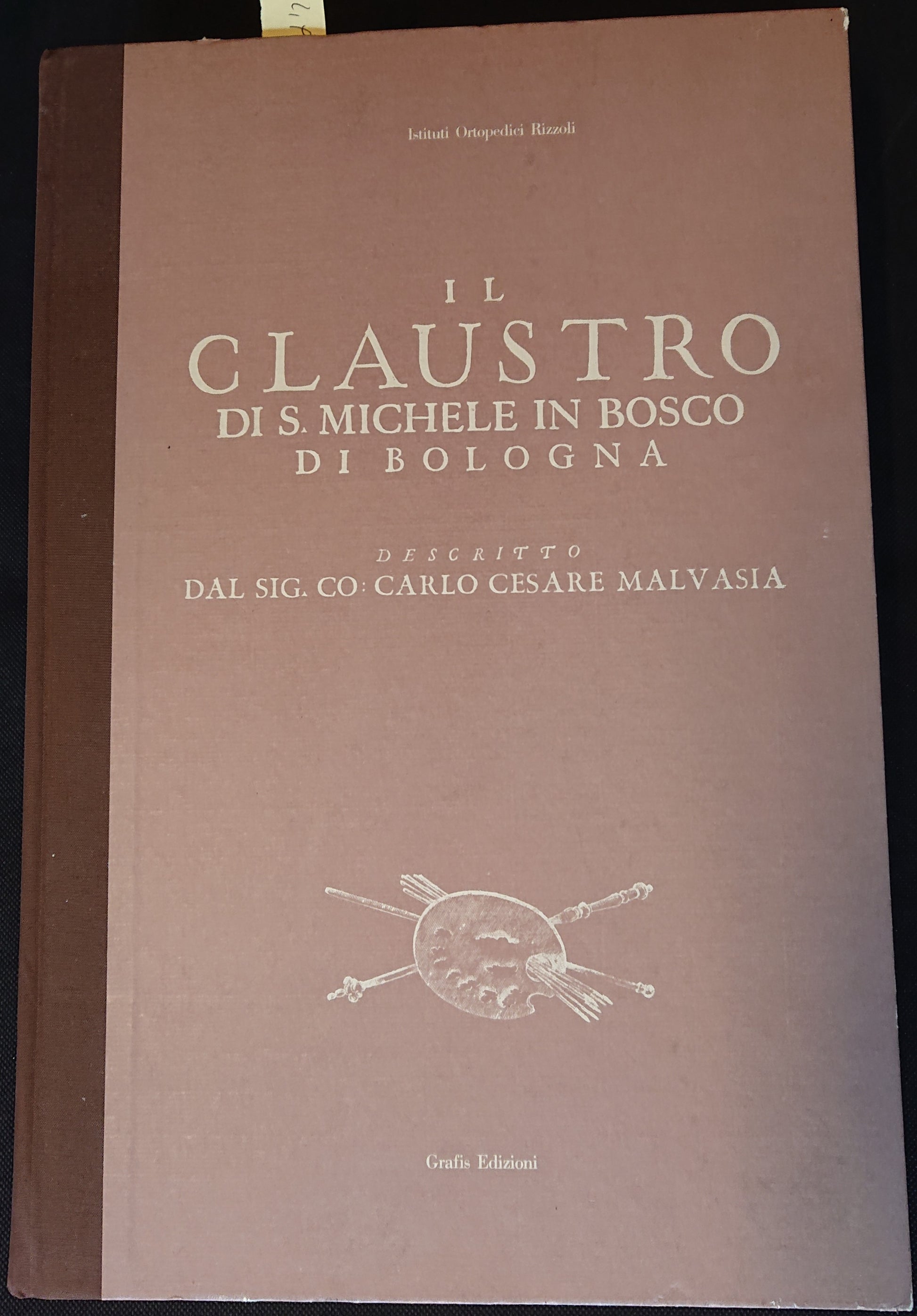 LT- CLAUSTRO DI S. MICHELE IN BOSCO BOLOGNA- MALVASIA- GRAFIS--- 1988- C- ZFS319