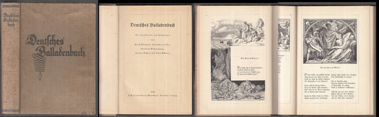 DEUTSCHES BALLADENBUCH -- HENDEL VERLAG MEERSBURG NAUNHOF --- 1933- C- XFS8