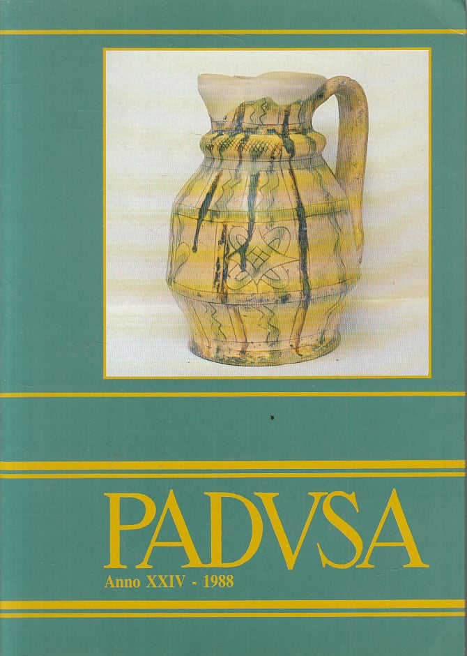 LS- PADUSA ANNO XXIV STUDI STORICI ARCHEOLOGICI -- ROVIGO --- 1988 - B - YFS90