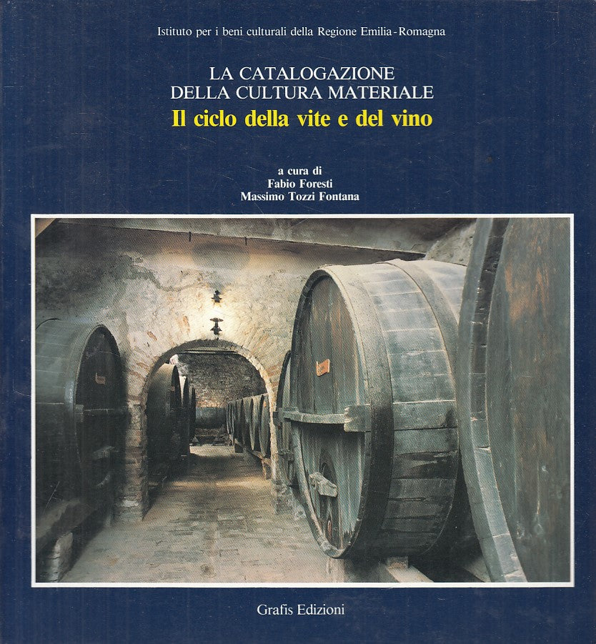 LZ- CATALOGAZIONE CULTURA MATERIALE CICLO VITE VINO-- GRAFIS--- 1985- B - YFS213