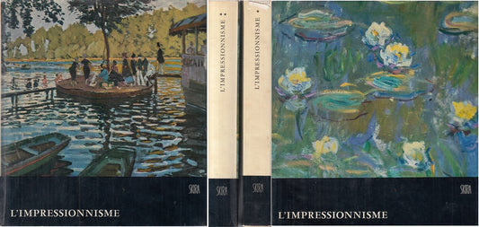 LT- L'IMPRESSIONNISME 2 VOLUMI IN FRANCESE -- SKIRA --- 1953 - CS - YFS92