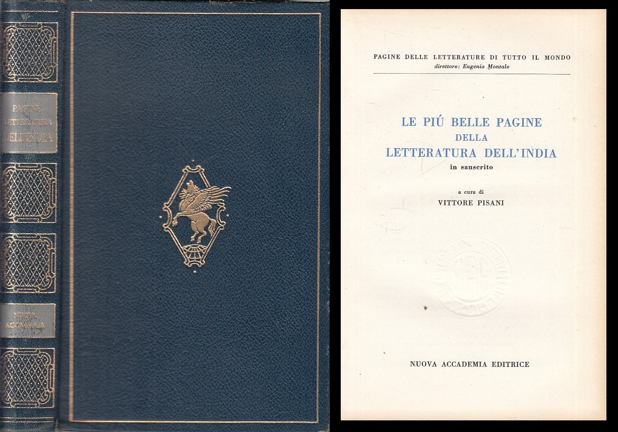 LE PIU' BELLE PAGINE LETTERETUA INDIA-- NUOVA ACCADEMIA--- 1962 - C - YFS408