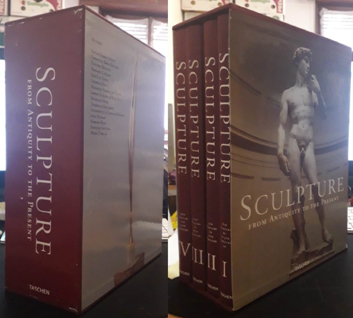 LT- SCULPTURE FROM ANTIQUITY TO THE PRESENT DAY 4 VOLUMI -- TASCHEN --- 1996 - C- ZFS