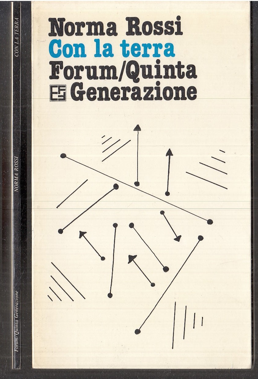 LN- CON LA TERRA- NORMA ROSSI- FORUM QUINTA GENERAZIONE- POESIA-- 1979- B- XFS16