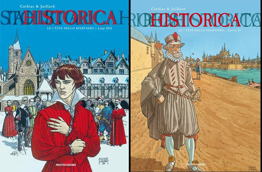 FV- HISTORICA 6,9 LE 7 VITE DELLO SPARVIERO PARTI 1/2 -- MONDADORI- 2019- C- TBX