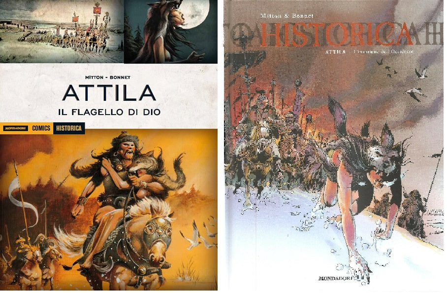 FV- HISTORICA 16,22 ATTILA 1/2 COMPLETA -- MONDADORI - 2019- C- TBX