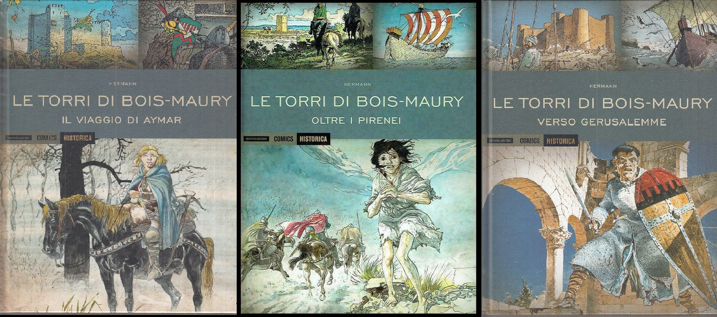 FV- HISTORICA 25,29,33 LE TORRI DI BOIS MAURY 1/3 COMPLETA -- MONDADORI - 2019 - C