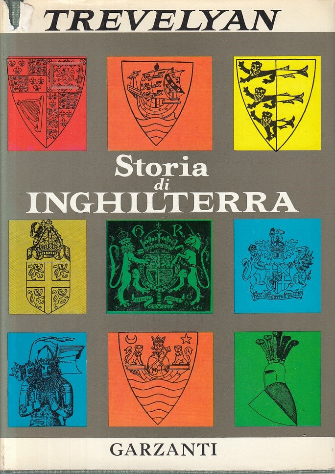 LS- STORIA DI INGHILTERRA - TREVELYAN - GARZANTI --- 1967 - CS - ZFS233